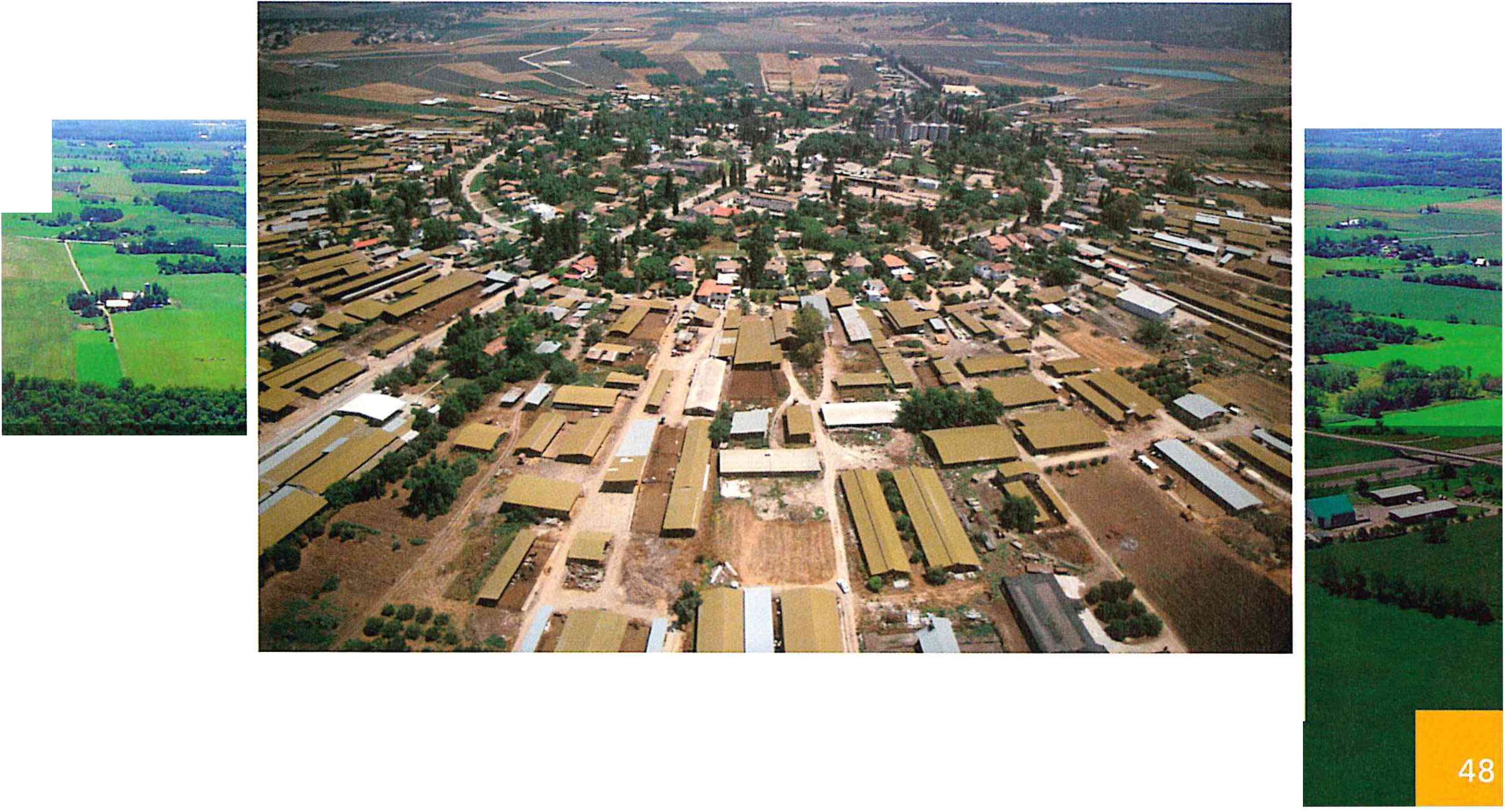 תצלום אוויר של המושב נהלל